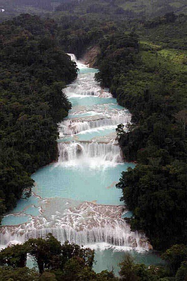 Photo:  Cascadas de Agua Azul
